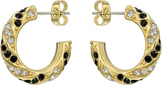 Ted Baker London Toni Crystal Twist Hoop Earrings for Women