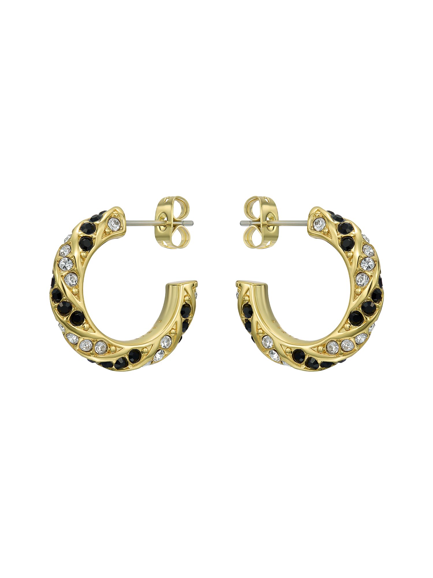Ted Baker London Toni Crystal Twist Hoop Earrings for Women
