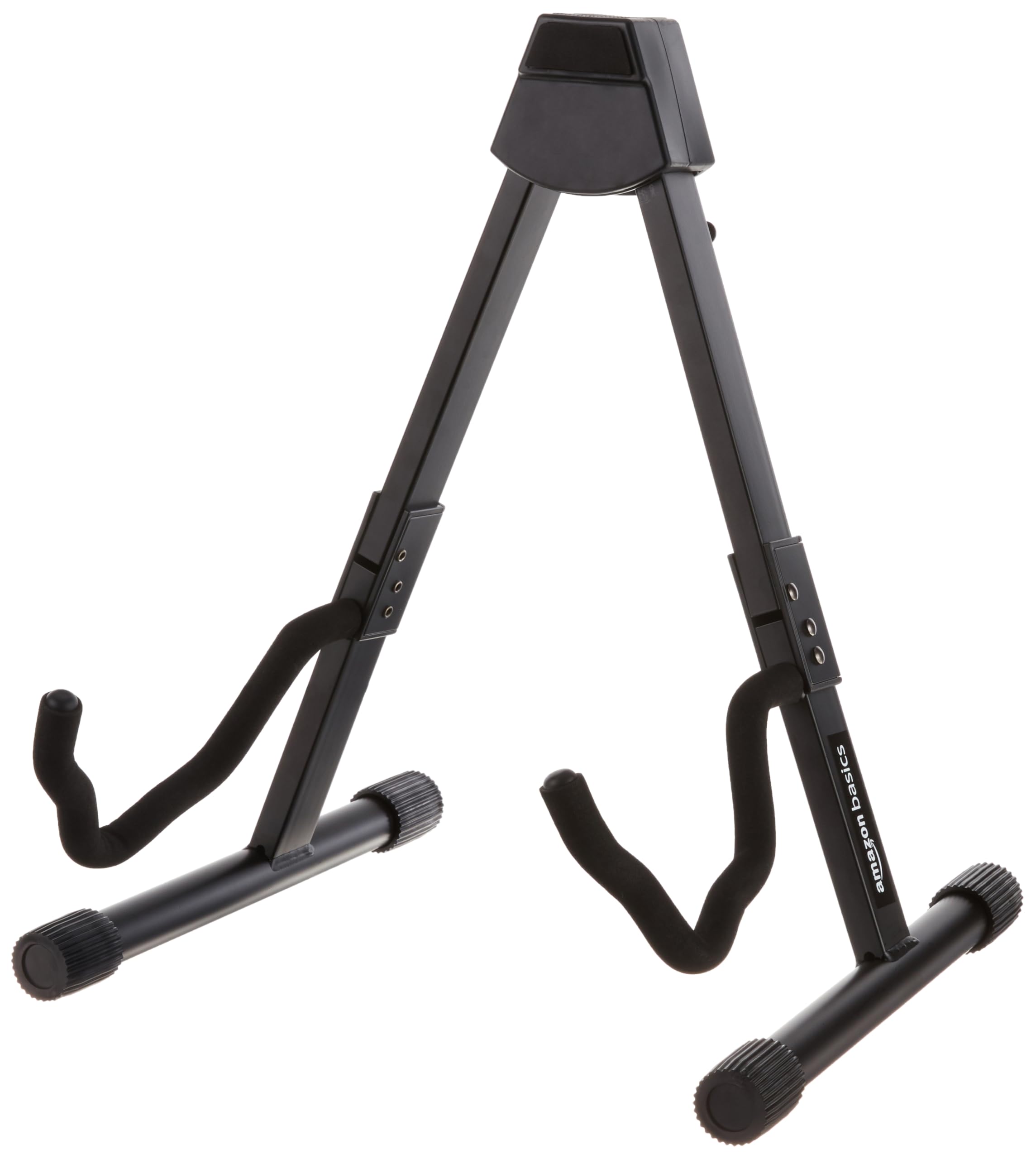 Amazon Basics Portable Adjustable Folding Guitar Stand for Electric and Acoustic