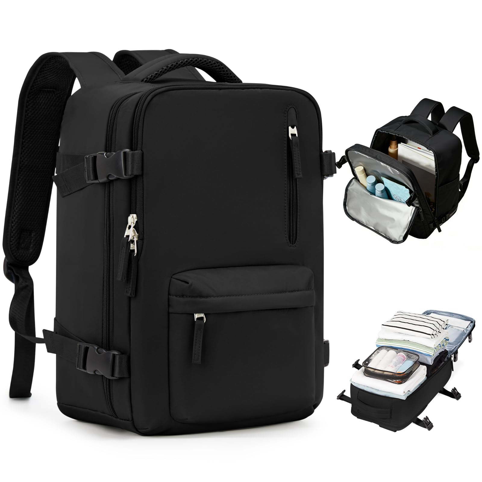 SZLX Vacuum Backpack with Pump Hand Luggage 40x30x20 Ryanair Vueling Wizzair Bac