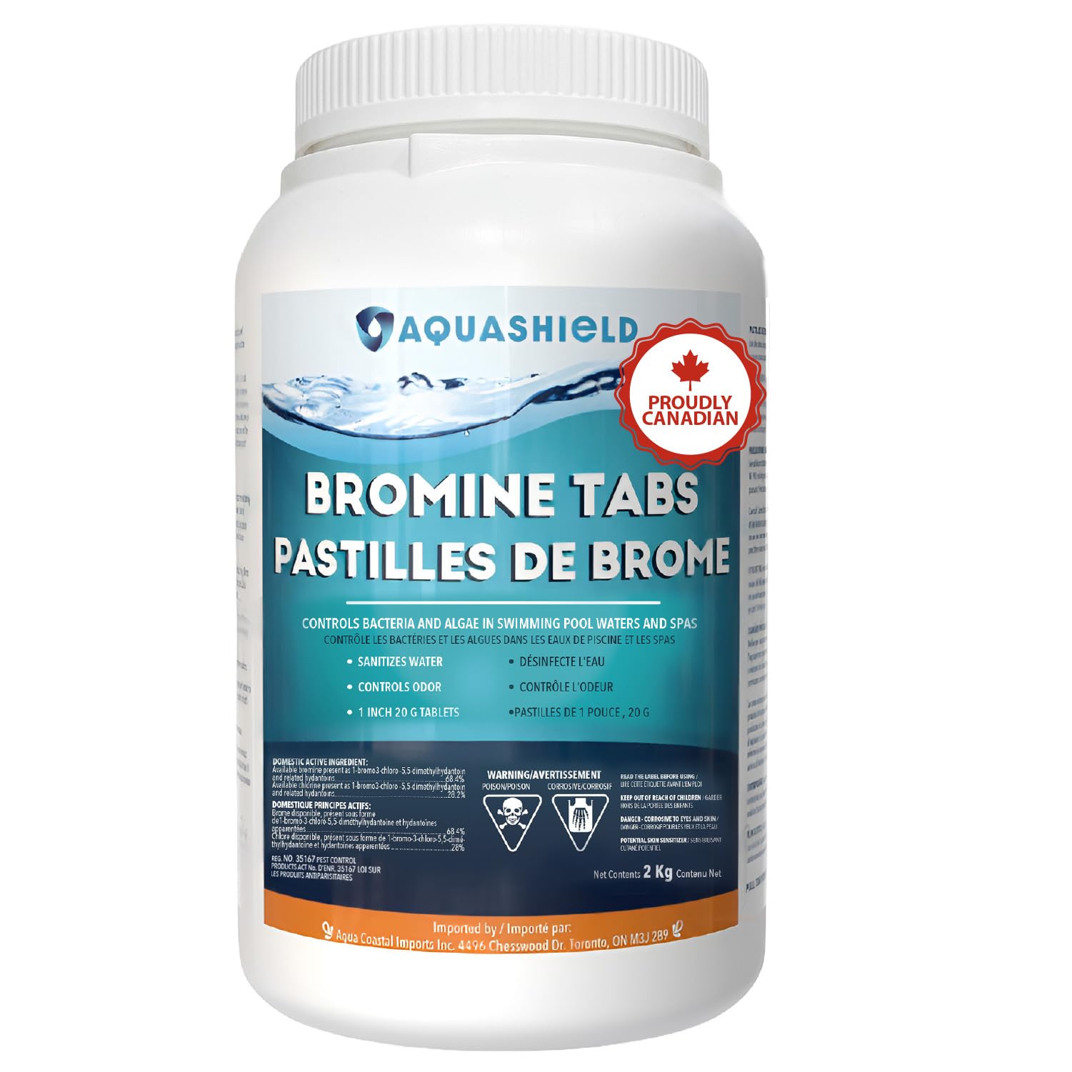 Pool and Spa Bromine Tabs (2 Kg)