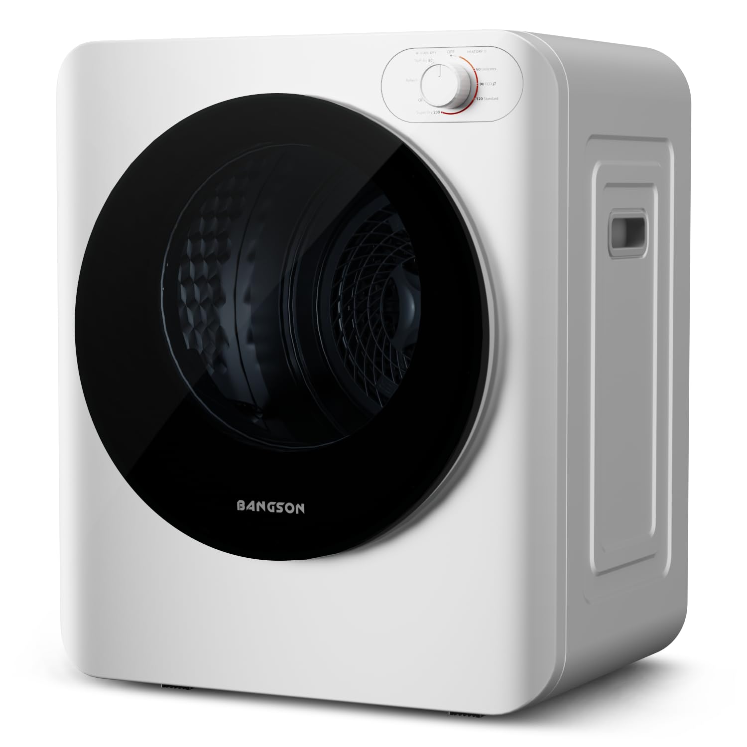 BANGSON 1.5 Cu.Ft. Portable Clothes Dryer,120V Vented Electric Dryer | Portable 
