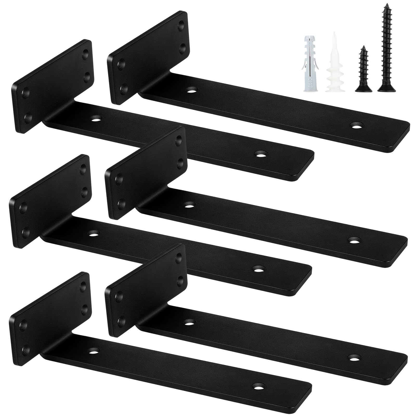6 Inch Shelf Brackets, Floating Shelf Brackets