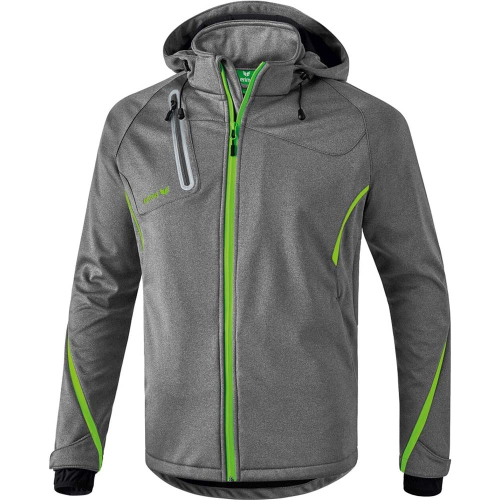 Erima Basic Function Men's Softshell Jacket, New Royal/White