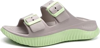 KuaiLu Women's Ortho‑Sandals, Arch Support Sliders for Plantar Fasciitis