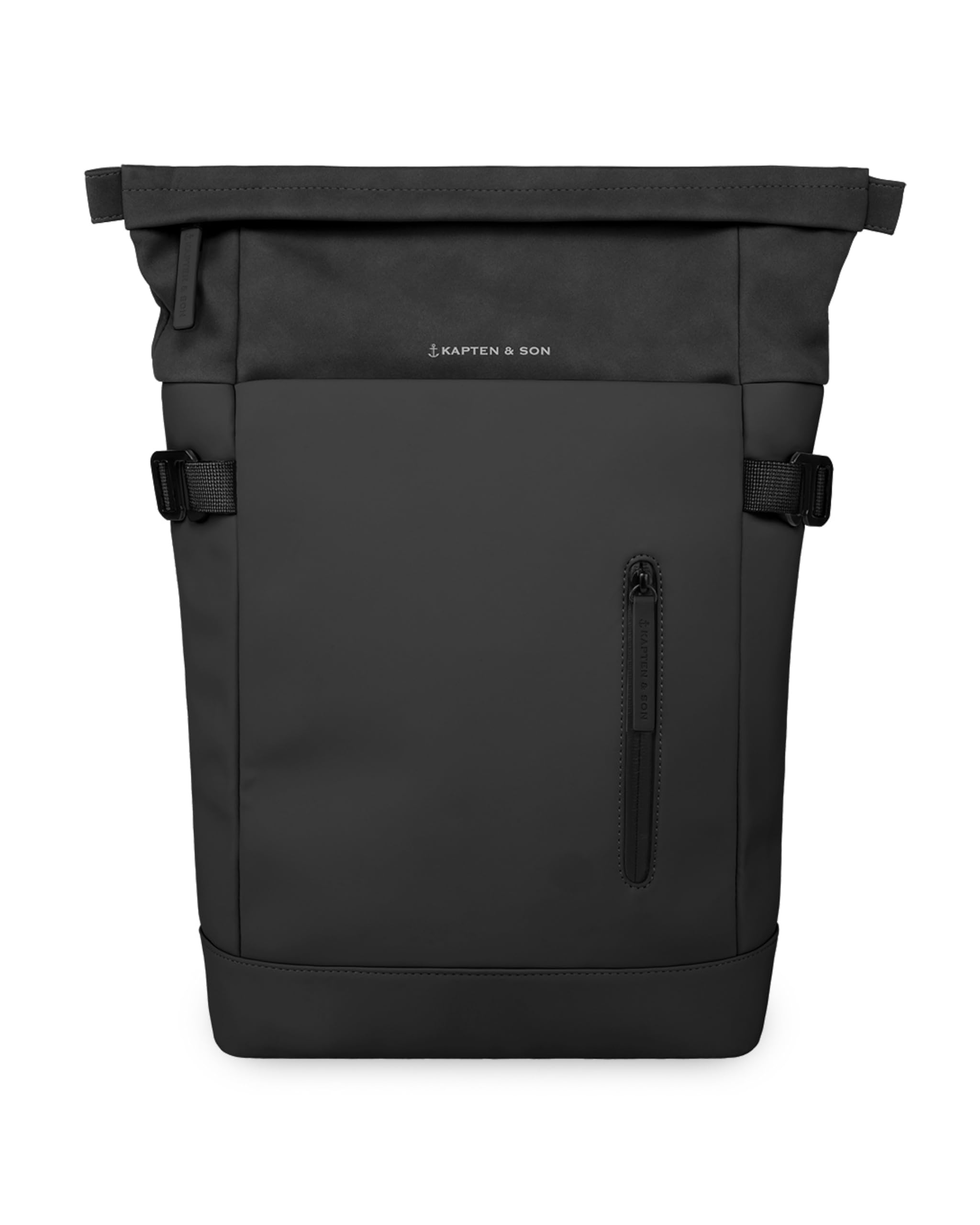 Kapten & Son Aarhus All Black or Navy Blush Backpack | Men & Women | Trendy and 