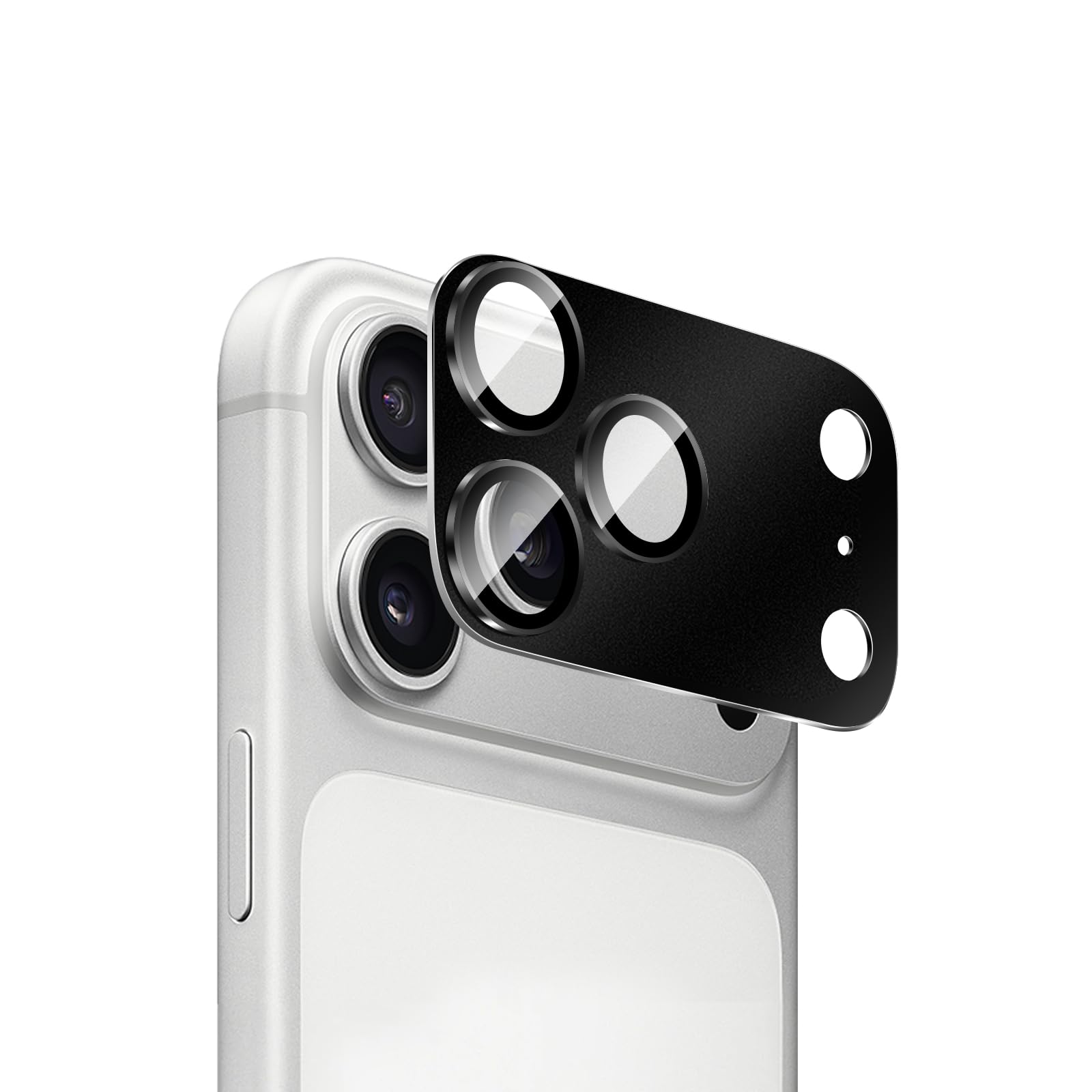 for iPhone 17 Pro/iPhone 17 Pro Max Camera Lens Protector, Tempered Glass Film, 