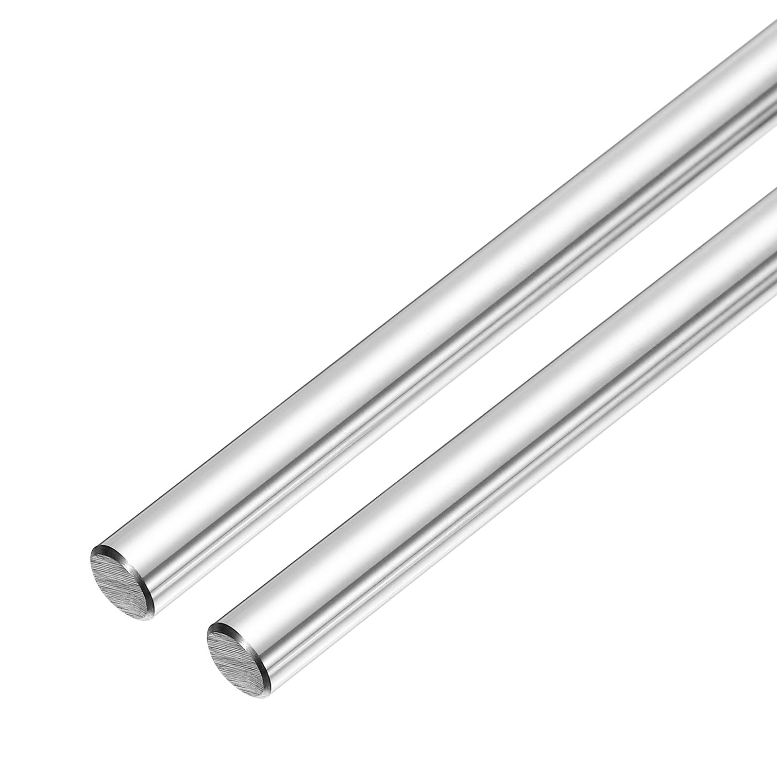 sourcing map Linear Motion Rods, 2Pcs 8mm x 200mm(0.31" x 7.87") Solid Case Hard