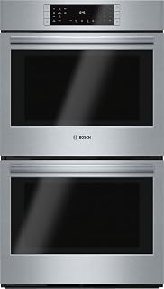 800 Series 30 in Built-in Electric Convection Double Wall Oven in Stainless Steel w/True Convection Cooking, Self-Clean