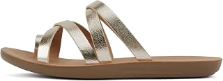 Soda ISABEL ~Women Fashion Comfortable Slip On Flat Cross bands Toe Ring Fashion Sandals