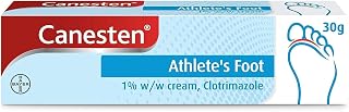 Canesten Athlete’s Foot Antifungal Cream 1%, 30g