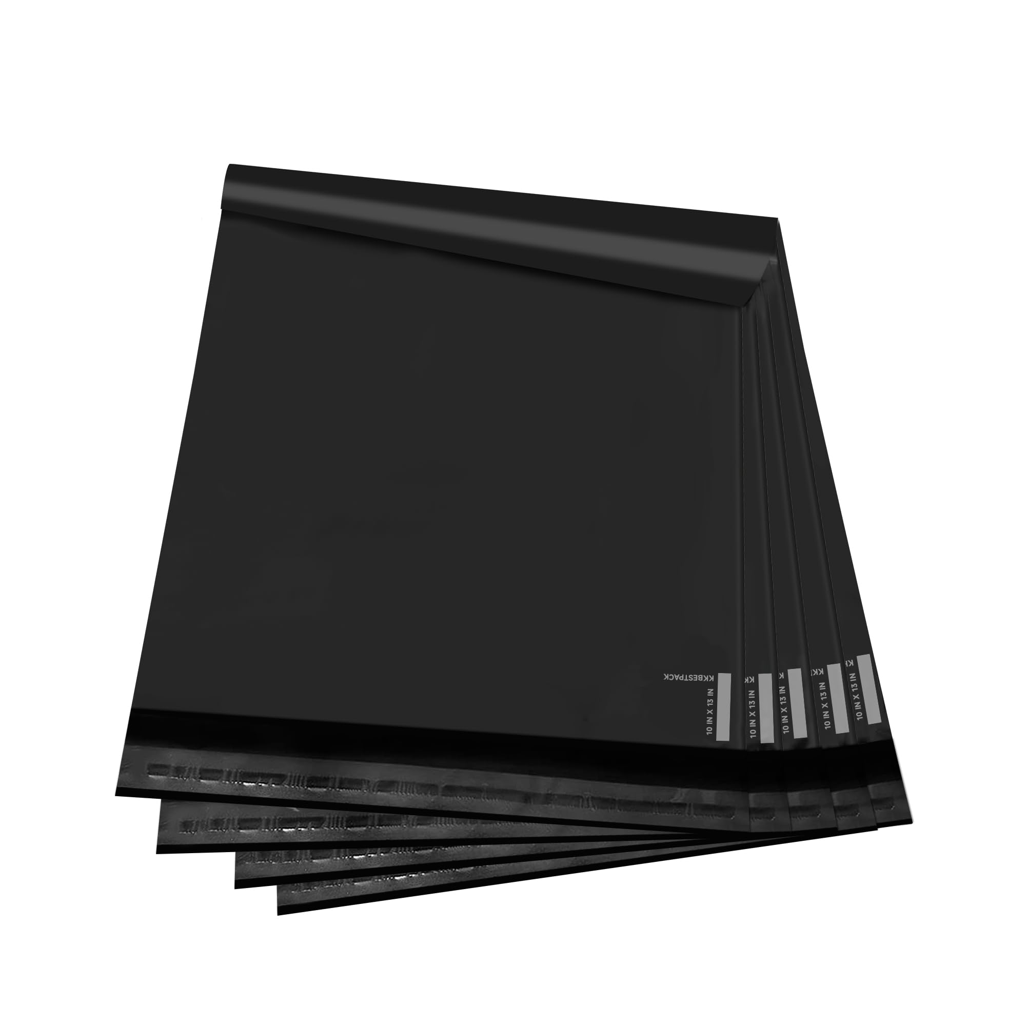 KKBESTPACK Black Poly Mailers 10x13 in, Shipping Bags, 100 Pcs | Shipping bags f