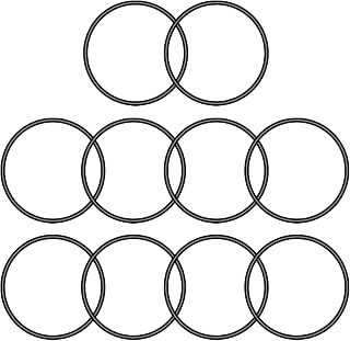 20pcs Nitrile Rubber O Rings, Outer Diameter 75mm 63.6mm ID 5.7mm Width, Metric Sealing Gasket for Automotive Machinery Plumbing, NBR O Rings, Black