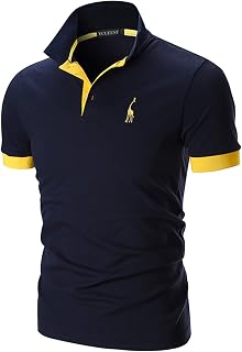 Men's Cotton Short Sleeve Polo Shirt