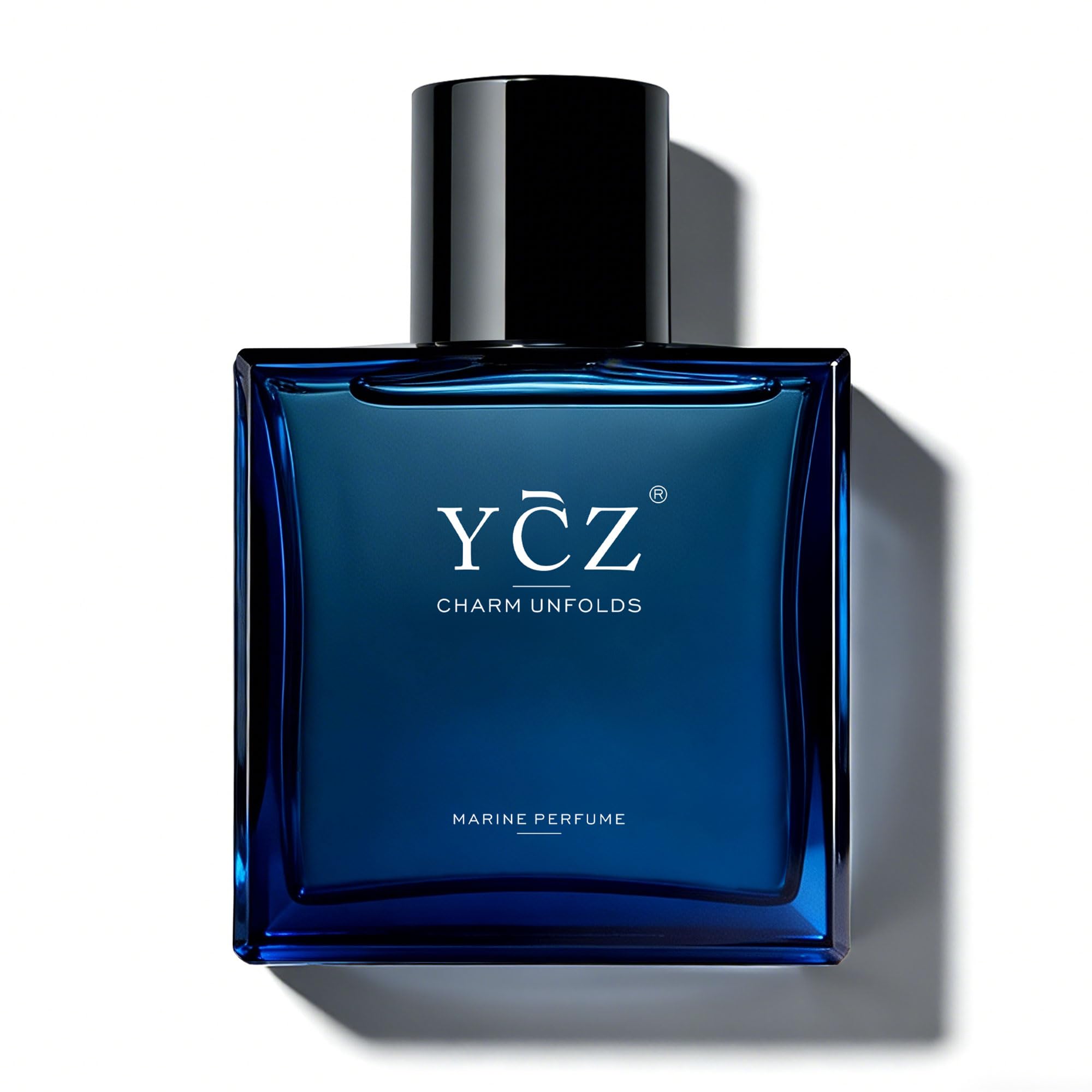 Ycz Midnight Marine Eau De Parfum For Men, 1.7 Fl Oz | Long-Lasting Fresh Marine