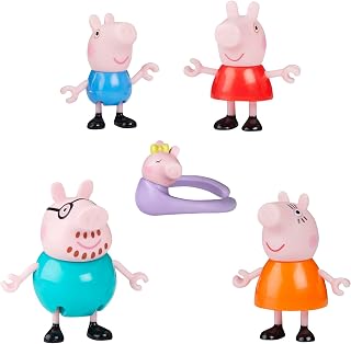 Peppa Pig Peppa's Family of Five Figure Set