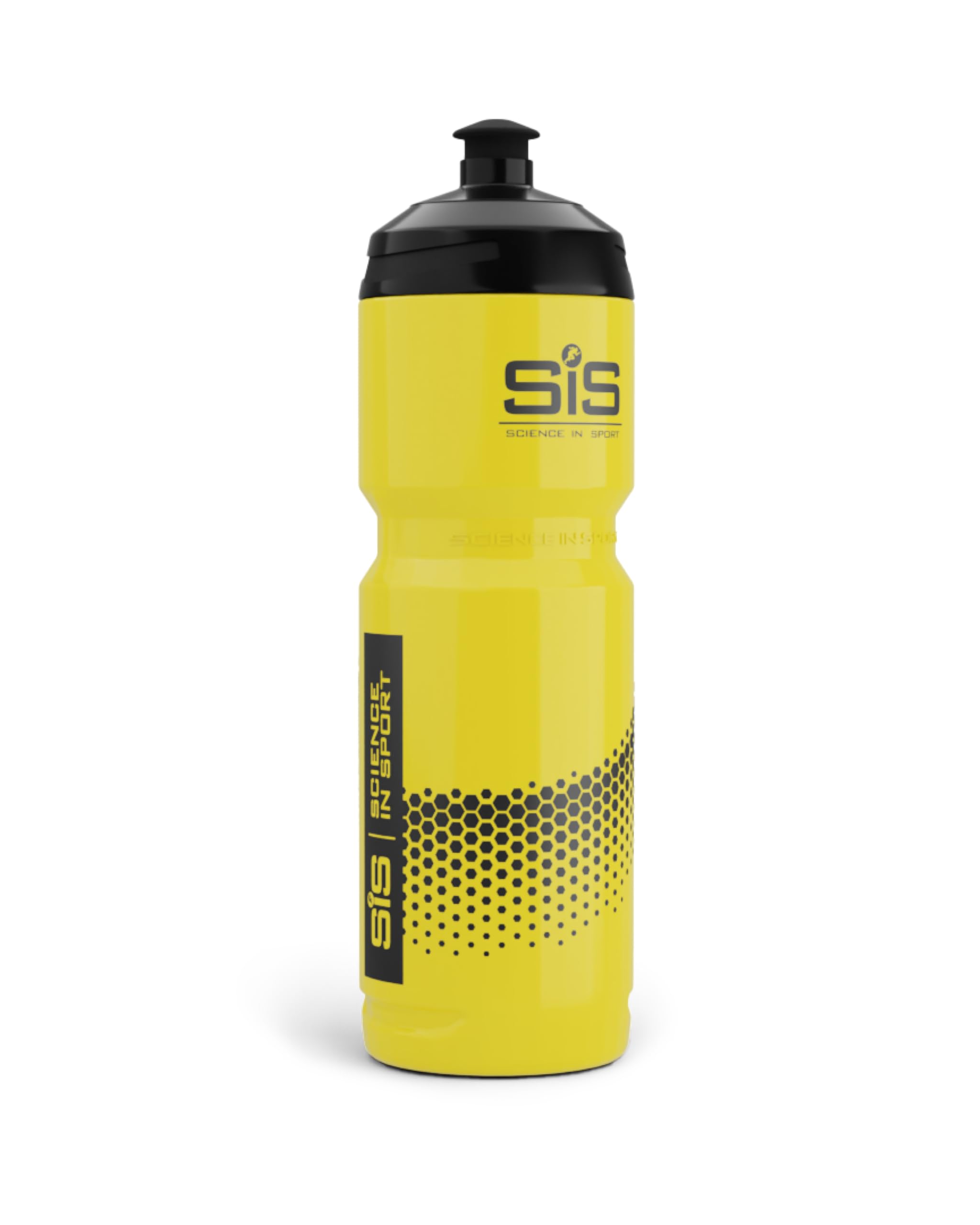 Science in Sport Sports Bottle, Transparent, 800ml | BPA-Free Leakproof, Ergonom