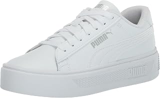 Puma Womens Smash V3 Platform Lace Up Sneakers Shoes Casual