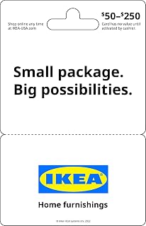 IKEA Physical Gift Card | There's No Feeling Like Home - $50
