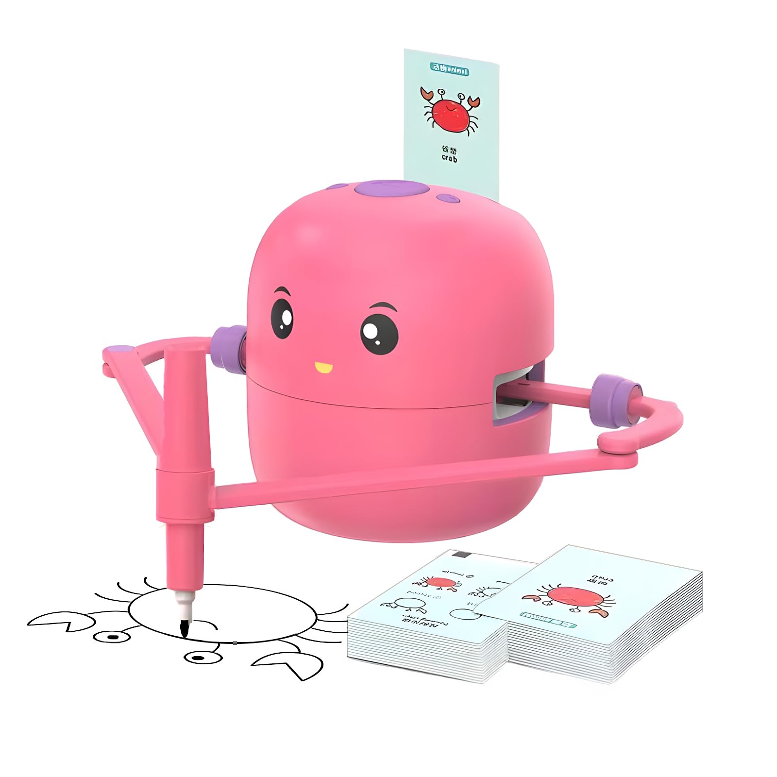 Drawing Robot for Kids, Interactive Educational Robot for Kids, Montessori Learn