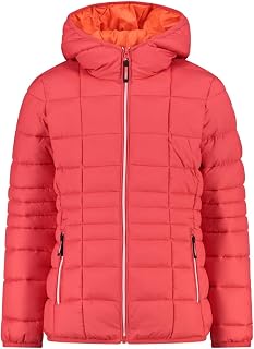 CMP Giacca Da Bambina In Nylon Con Cappuccio Fisso Nylon Jacket with Fixed Hood for Girl Unisex Children