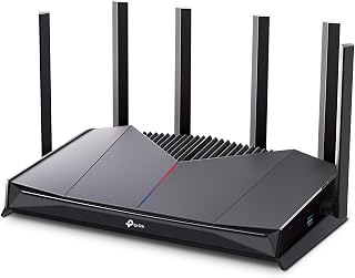 TP-Link Dual-Band BE6500 WiFi 7 Gaming Router 6.5 Gbps (Archer GE400) | 6-Stream, 2 x 2.5G + 3 x 1G, Game Acceleration, Dedicated Gaming Port & Panel, RGB Lighting, Easymesh, Homeshield | No 6 GHz