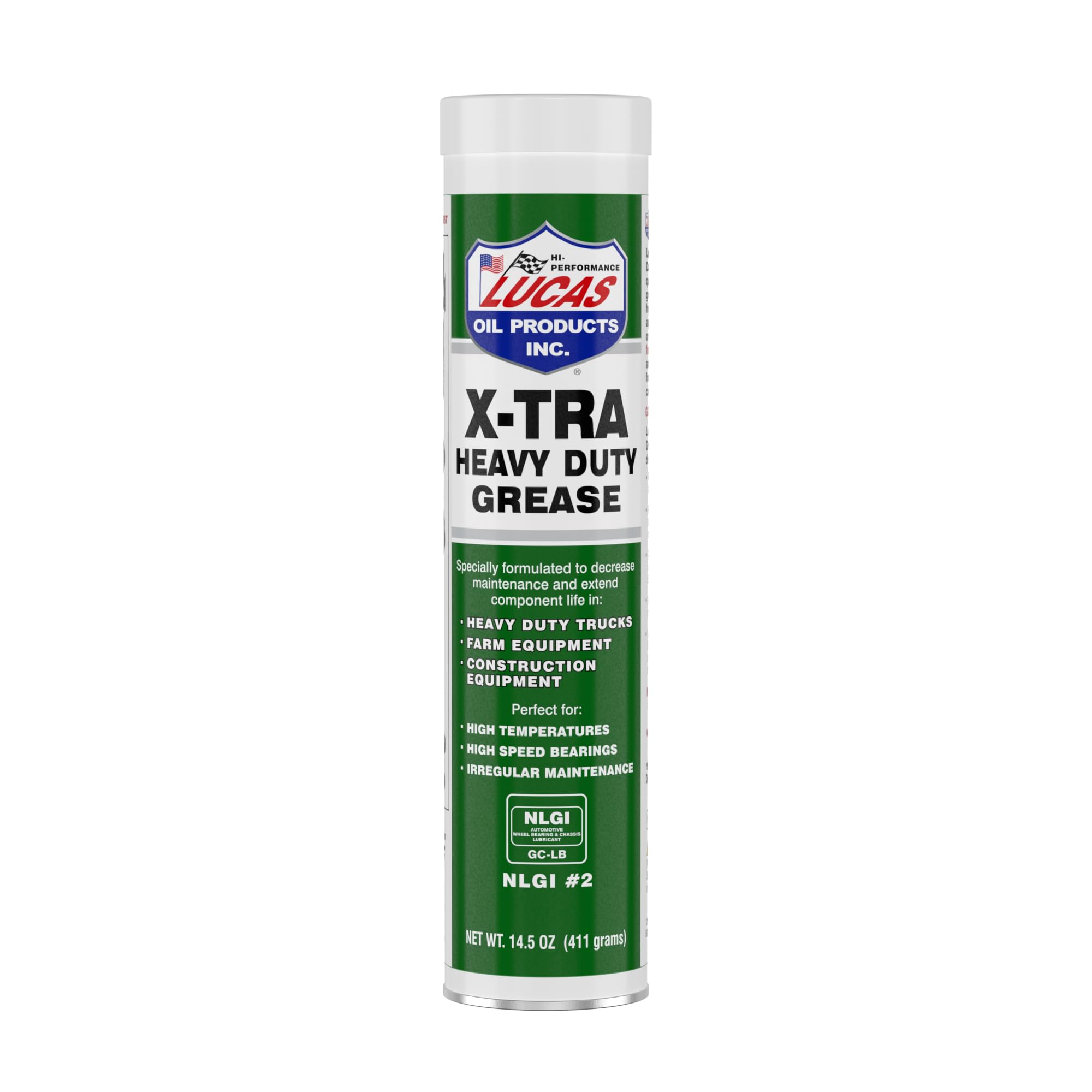 Lucas Oil 14.5 Ounce 10301 Heavy Duty Grease, 14.5 oz,Green