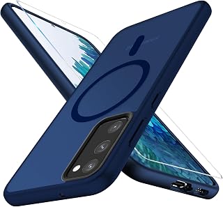 Mobile Phone Case for Samsung Galaxy S20 FE Magnetic Case with Protective Film [With Magsafe] Mobile Phone Case for Samsung Galaxy S20 FE 4G/5G Case Magnetic Anti-Fingerprint Matte Hard Case Cover for Galaxy S20 FE