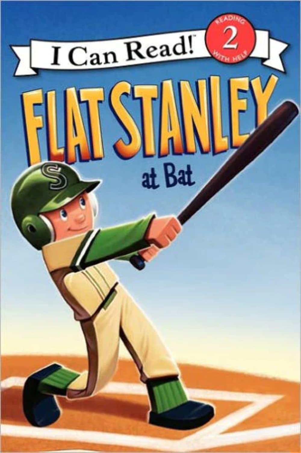 Flat Stanley at Bat: An Early Reading Baseball Story for Kids (Ages 4–8) (I Can 