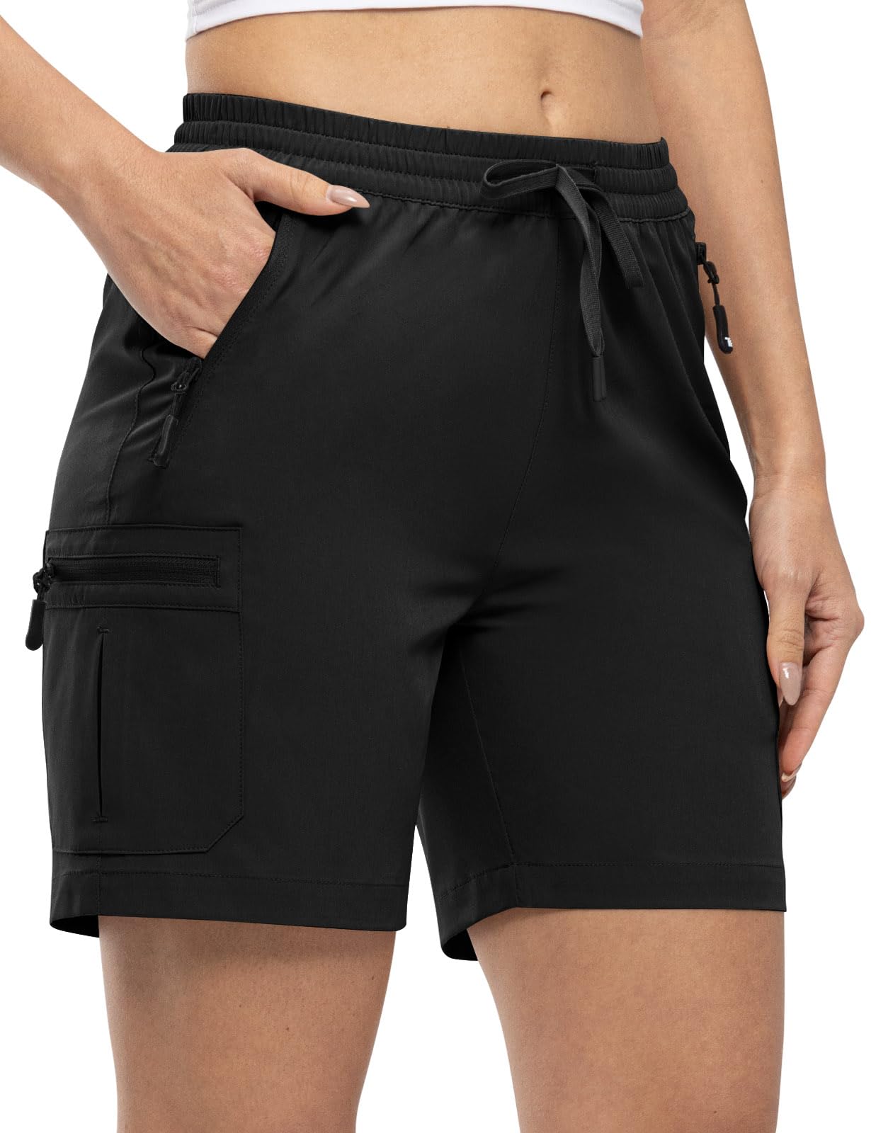 TBMPOY Pantaloncini cargo da donna leggeri ad asciugatura rapida, atletici, esti