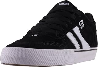 Globe Men's Encore-2 Skateboarding Shoes, Black (Black/White), 8 UK (42 EU)
