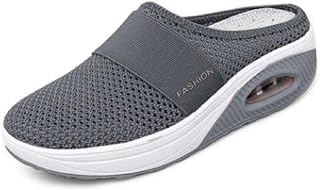 Ulalaza Women's Slippers Flat Open Toe Slides Platform Wedge Sandals Thong Sandals Non-Slip Summer Shoes Toe Post Beach Sandals Casual Sandal Comfy House Slippers Walking Flip Flops