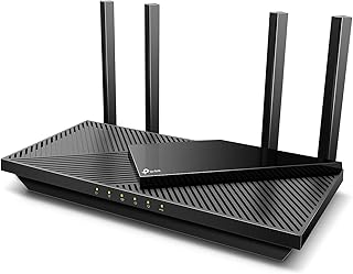 TP-Link Dual-Band AX3000 Wi-Fi 6 Wireless Gigabit Internet Router for Home | EasyMesh, VPN Clients & Server, HomeShield, OFDMA, MU-MIMO, USB 3.0, Secure by Design - Archer AX55