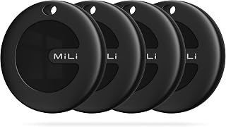 MiLi Bluetooth Tracker for Android, Google Official Authorized, Key Finder, Luggage Tracker, Item Locator Compatible with Google Find My Device (Find Hub), Smart Tracking Tag for Keys Suitcase Wallet