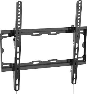 GRIFEMA Low Profile TV Wall Mount for 23-65 in TVs, Tilt, Up to 121.25 lbs | Easy Install, Max VESA 400x400mm, Fits 8"/16" Studs, Universal TV Mount Bracket for 32, 40, 43, 50, 55, 60, 65 inch