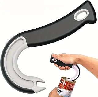 1 x Easy Open Durable Can Opener for Soda, Beer, Cans, Cat Food, Nail Protection, Elderly and People with Joint Pain or