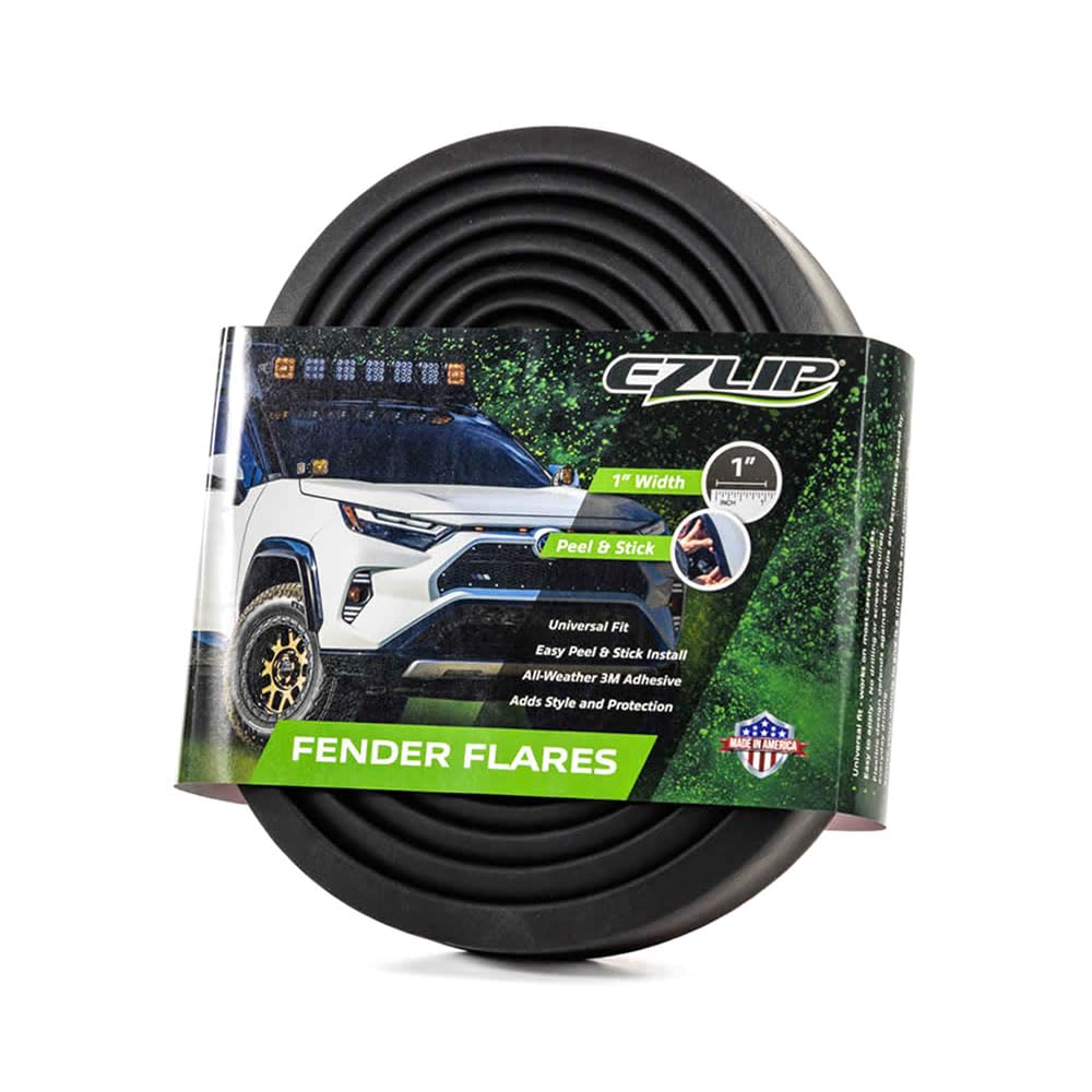 EZ Flares - Offroad Flexible Foam Rubber Fender Flares 1-inch Extension | Univer