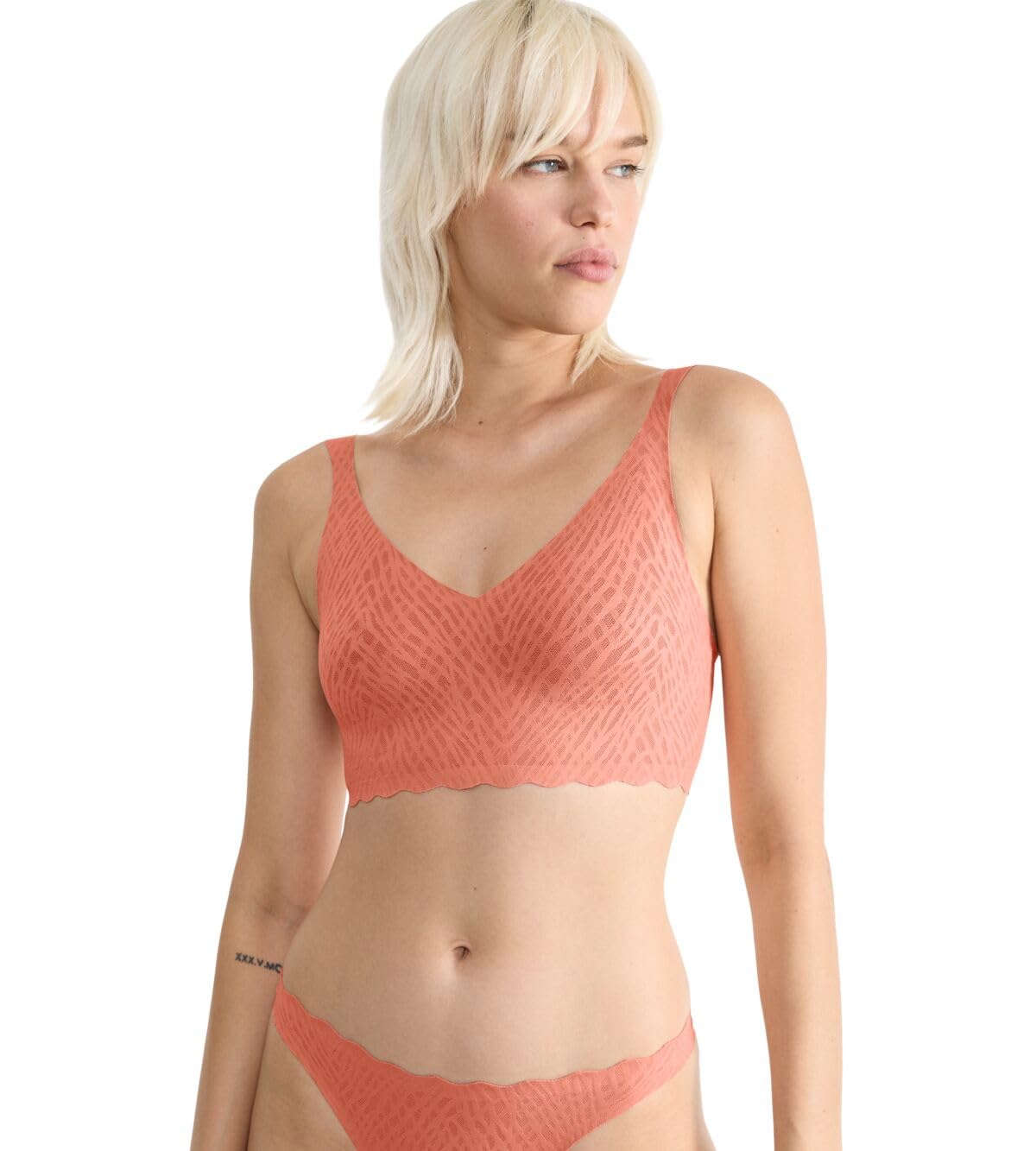 Sloggi Women's Zero Feel Bliss Bralette / Non-Wired / with Padding / Pull-On
