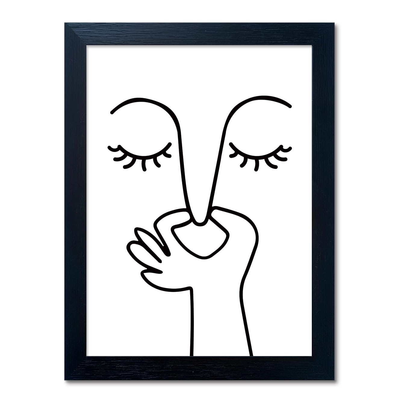 Black and White Bathroom Wall Decor Bad Smell Humorous Wall Art Funny Guest Toil