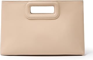 Top Handle Clutch Handbags for Women, Evening Handbag Shoulder Crossbody Purse with Gold Chain
