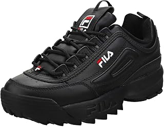 Fila Disruptor Ii Premium Trainers Black 5 UK