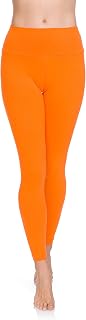 SOFTSAIL Women's Leggings, Made of 95% Cotton, High-Waisted Long Cotton Leggings for Women, Leisure, Relaxation, Comfortable Leisure Trousers, Women's Summer Trousers