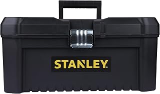 STANLEY Essential 16" Lightweight Tool Box - STST1-75518 | Durable with rust-proof metal latches, removable tray and organizers, parts and tool storage