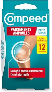 Compeed® -12 Blister Plasters - Medium Economical Format - Hydrocolloid