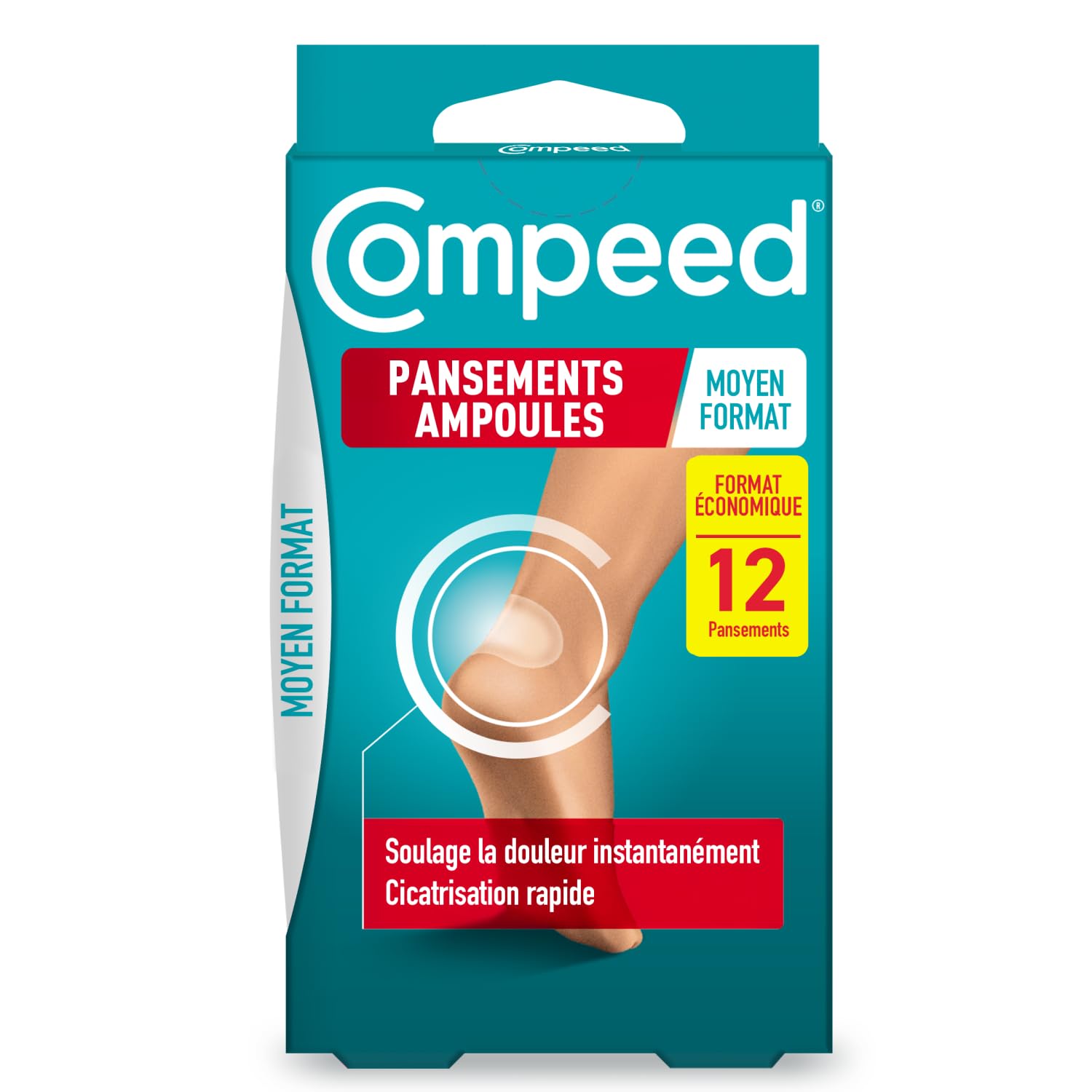 Compeed® -12 Blister Plasters - Medium Economical Format - Hydrocolloid