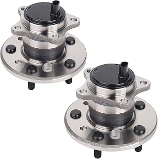 BasaltGear Pair 2 Rear Wheel Hub & Bearing Assembly for 2005-2012 Toyota Avalon, 2002-2011 Toyota Camry, 2001-2003 Highlander (FWD), 2004-2008 Solara, 2002-2012 Lexus ES300 ES330 ES350