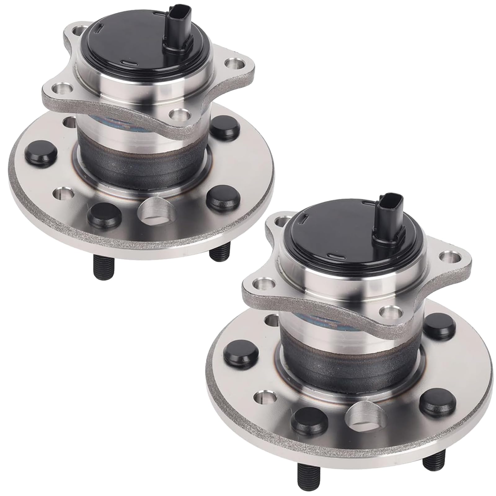 BasaltGear Pair 2 Rear Wheel Hub & Bearing Assembly for 2005-2012 Toyota Avalon,