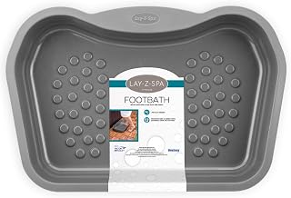 Lay-Z-Spa Foot Bath Tray, Hot Tub, Spa & Pool Accessory, Non-Slip | Heavy Duty Plastic, Rinse Feet Before Entry, Helps Keep Water Cleaner, Outdoor Spa Accessory