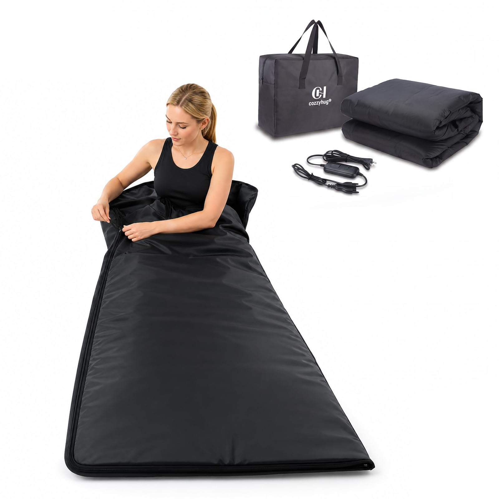 cozzyhug Portable Sauna Blanket for Home Use Detox
