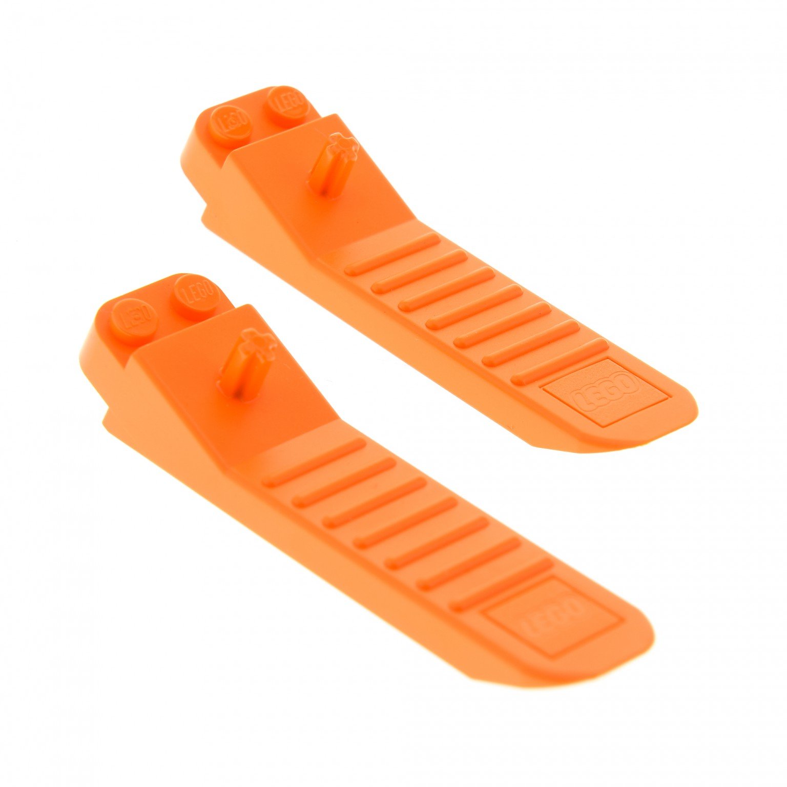 LEGO 2 X System Limestone Remover Orange Stone trennhilfe Separator Tools Block 